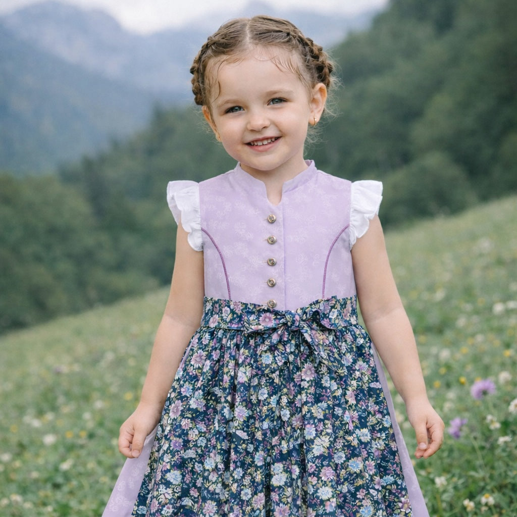 Dirndl Kaira Flieder