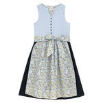 Dirndl Ziva blau
