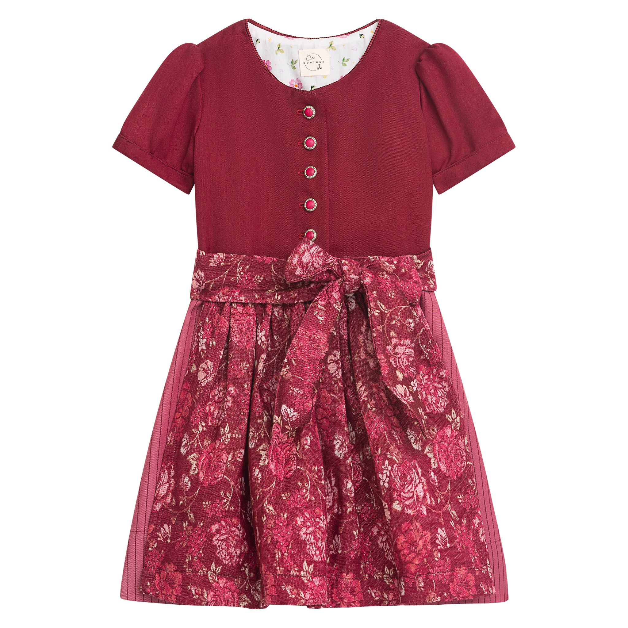 Dirndl Mia weinrot