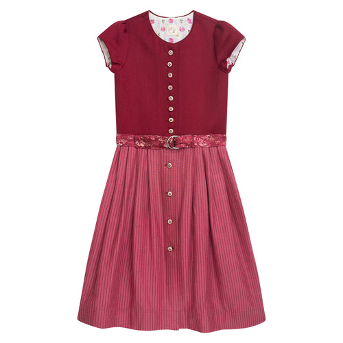 Dirndlkleid Hannah weinrot