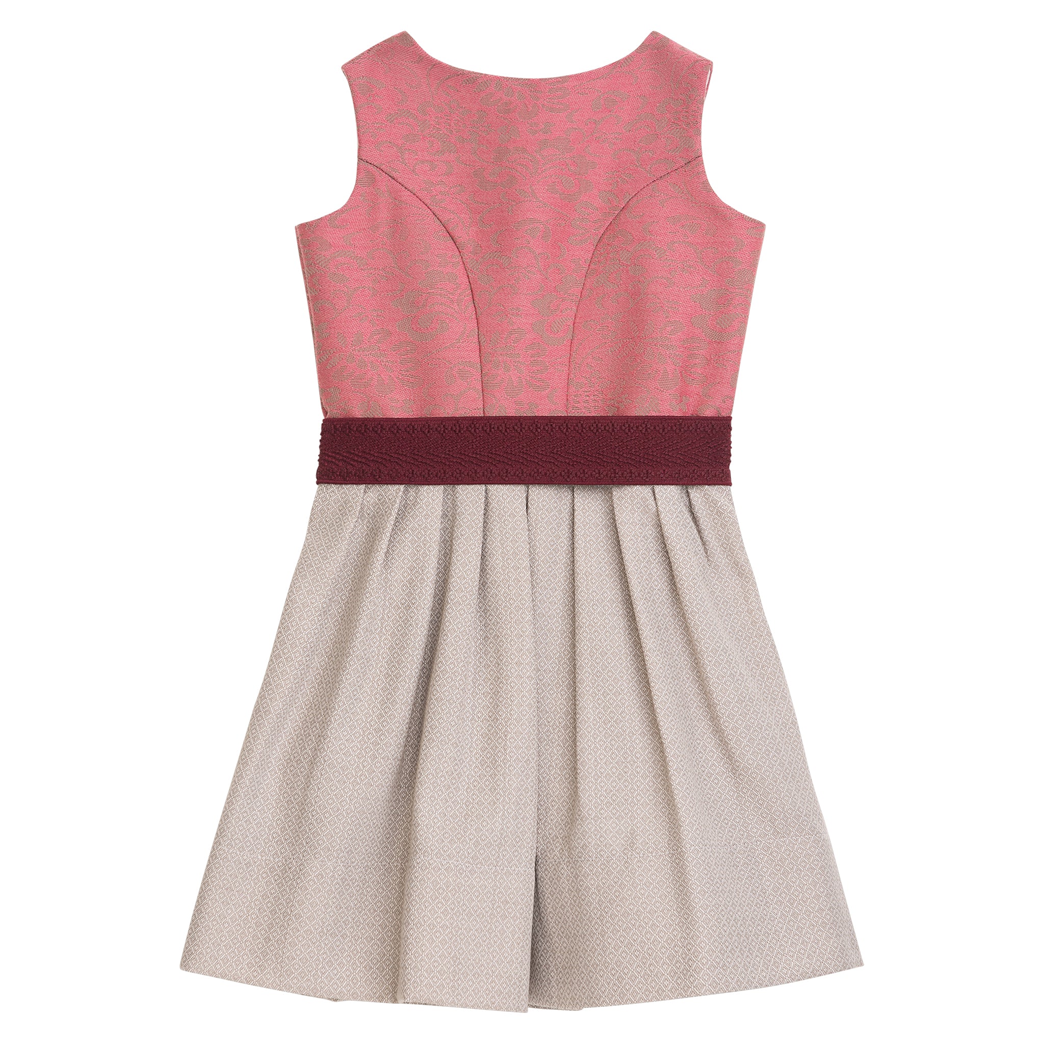 Umstandsdirndl + Kinderdirndl rosé/beige