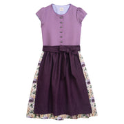 Dirndlkleid lila (PreLoved-122/128)
