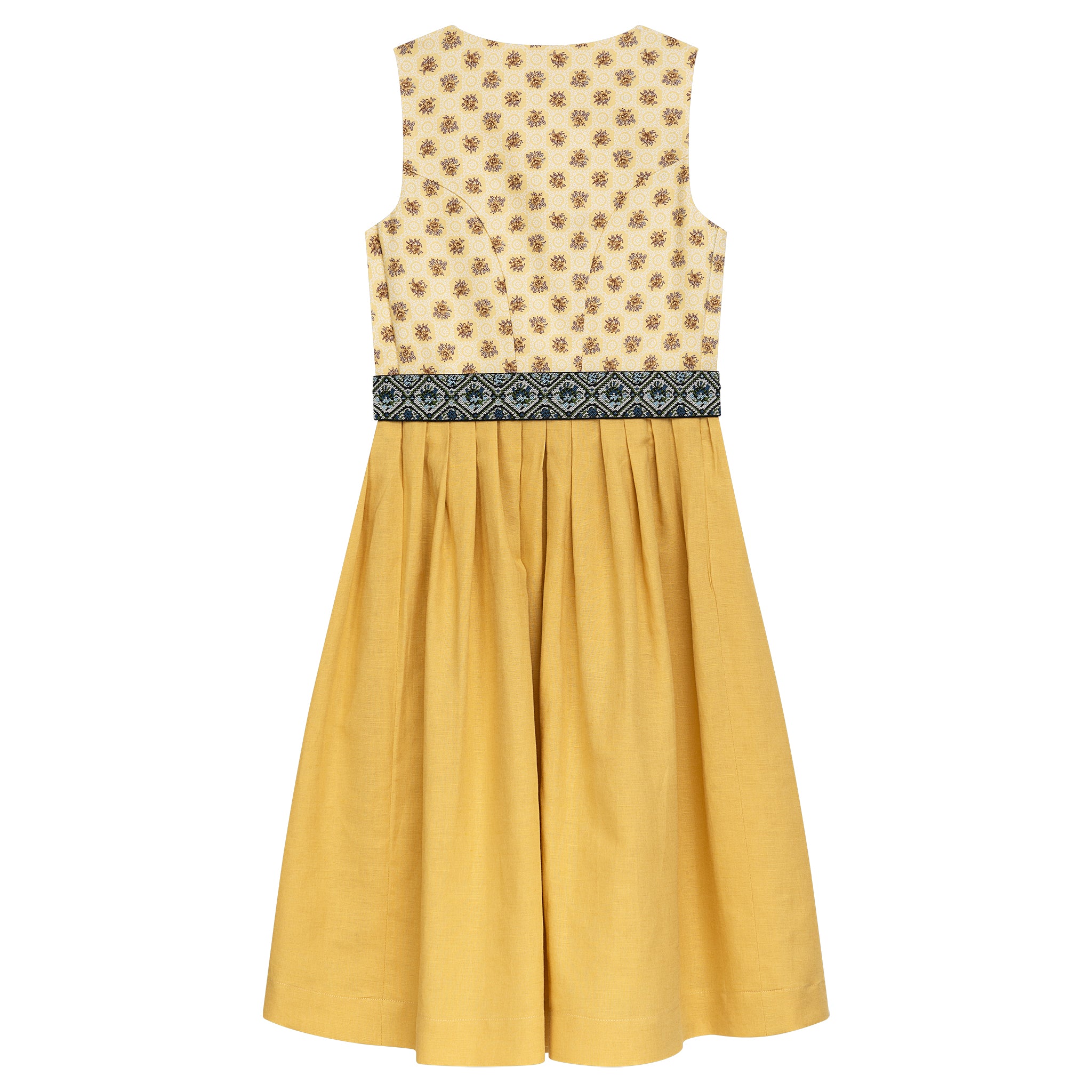 Dirndlkleid Ziva gelb