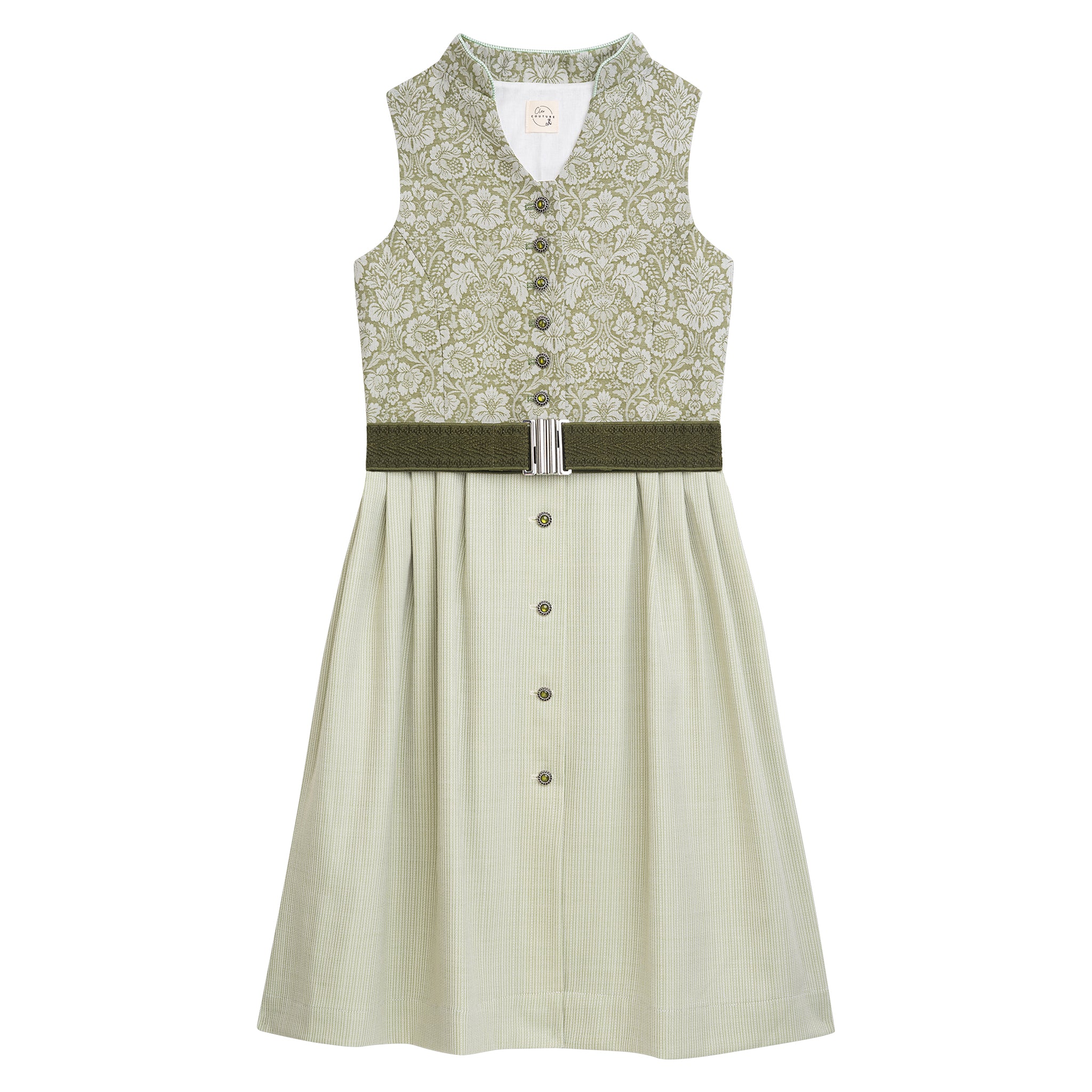 Damendirndl + Kinderdirndl pastellgrün