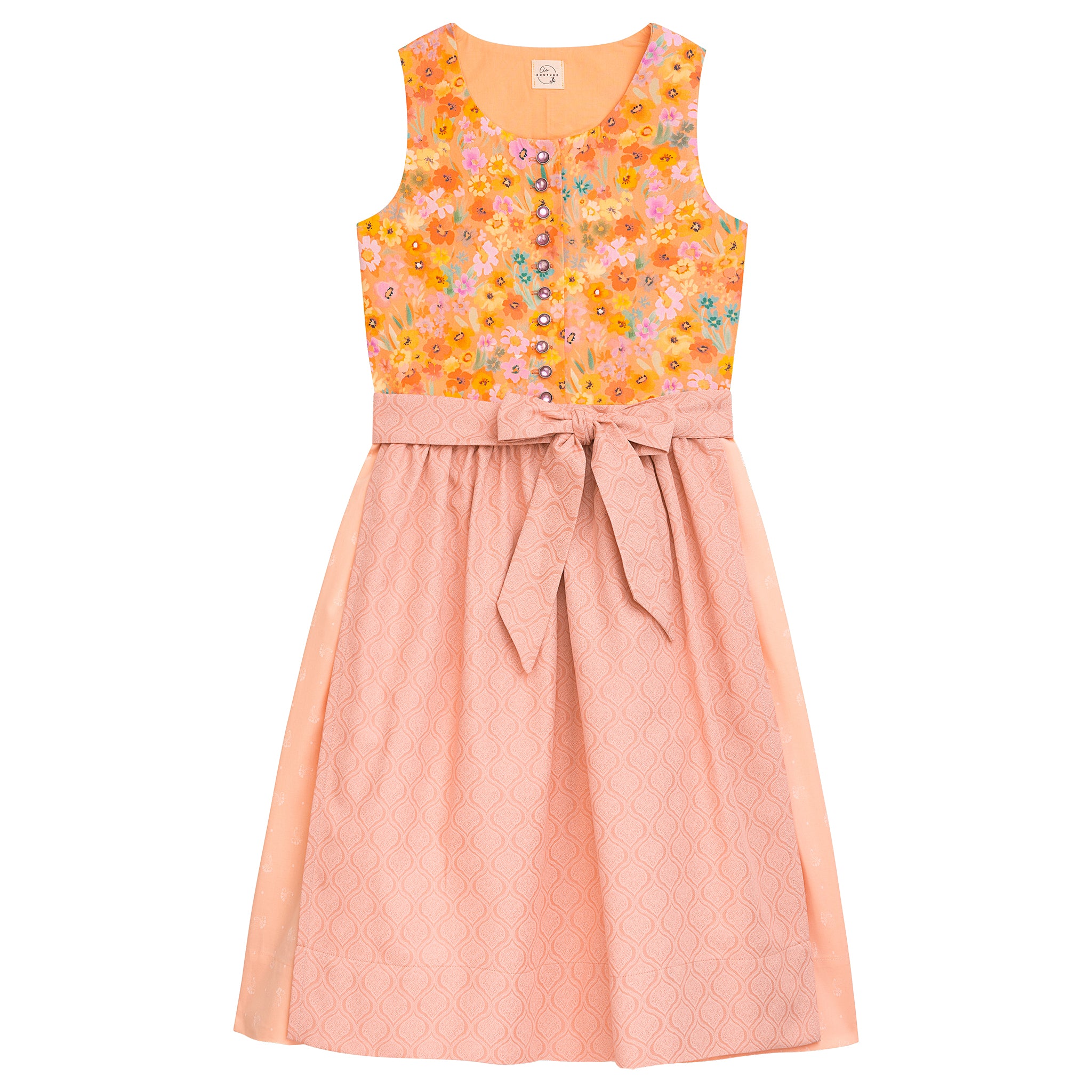 Dirndlkleid Emma orange