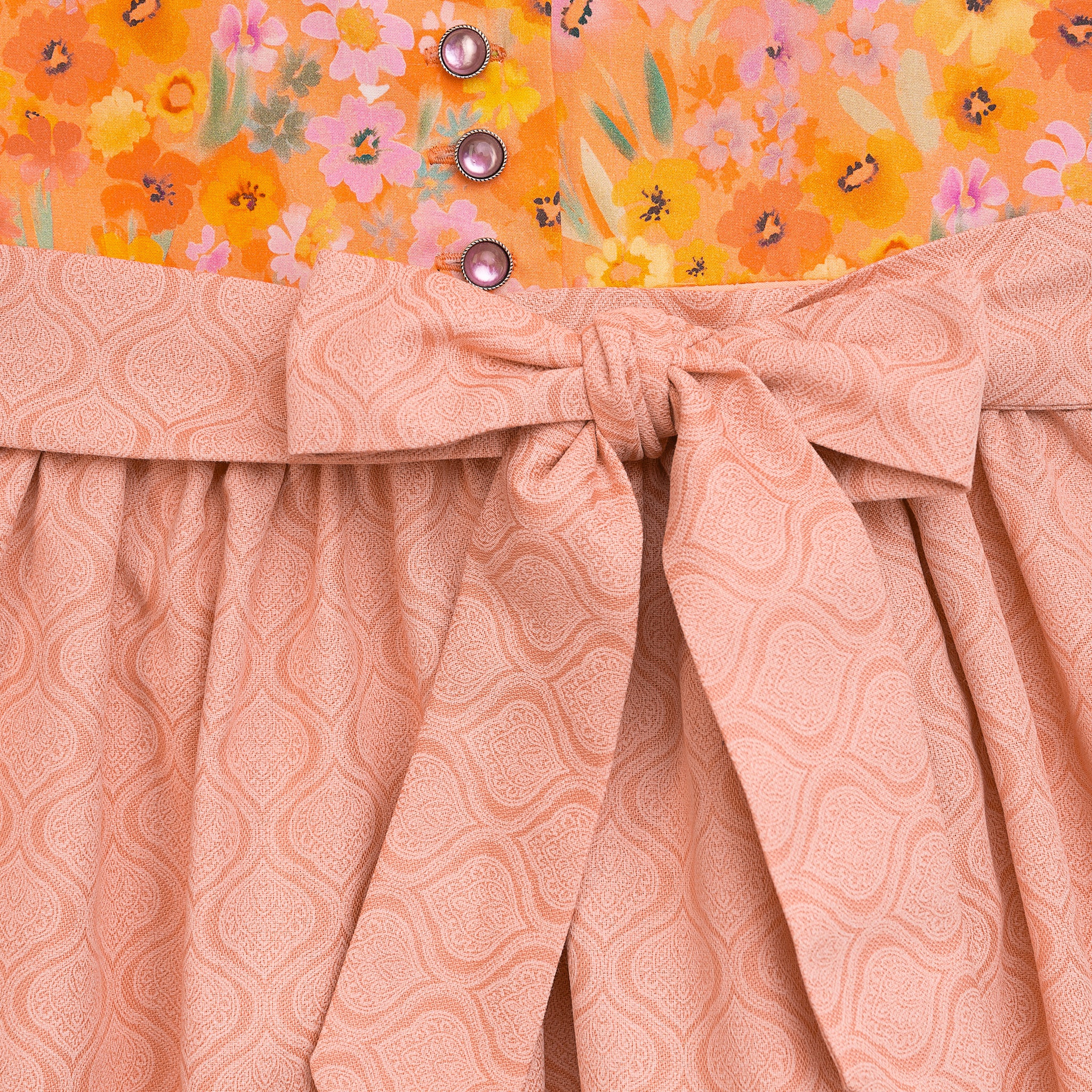 Dirndlkleid Emma orange