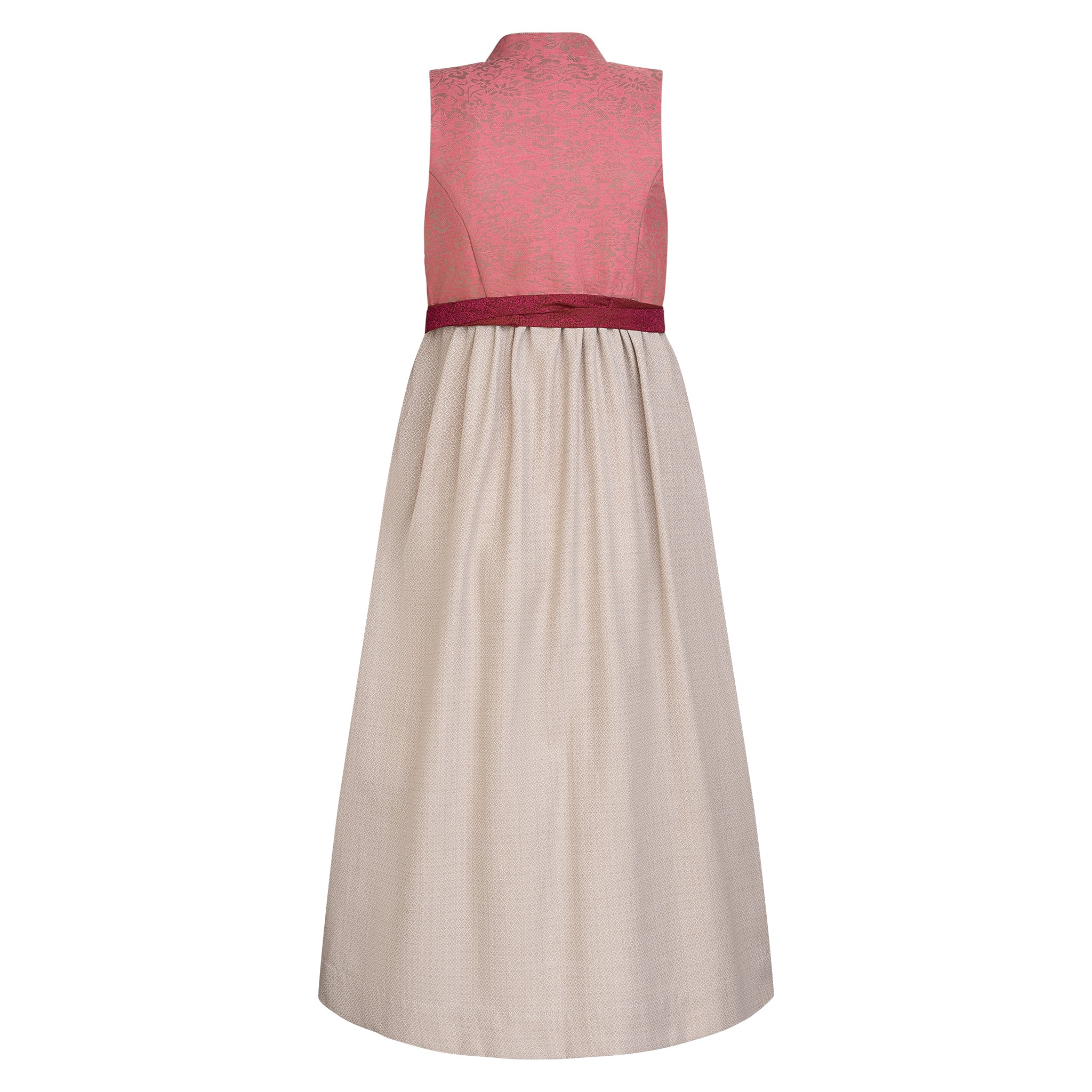 Umstandsdirndl + Kinderdirndl rosé/beige
