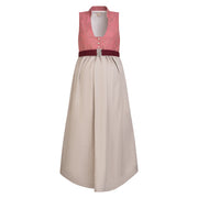 Umstandsdirndl rosé/beige