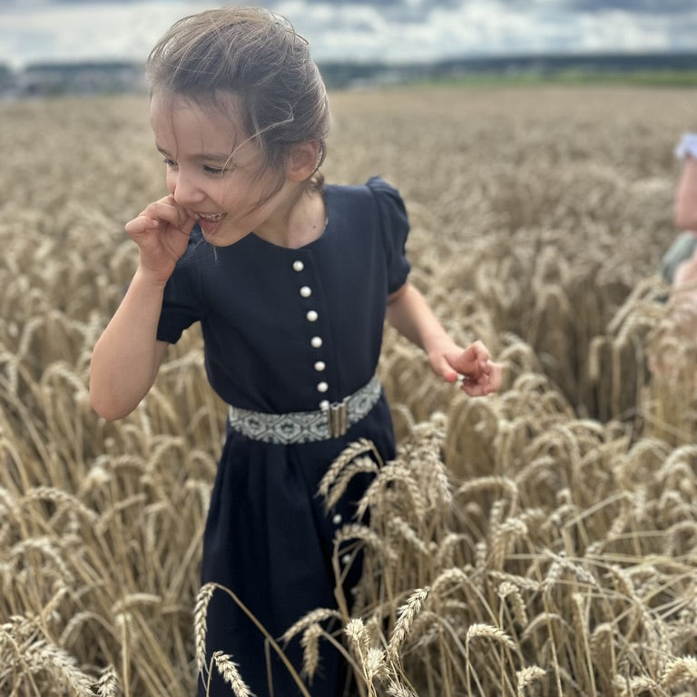 Dirndlkleid Mia blau