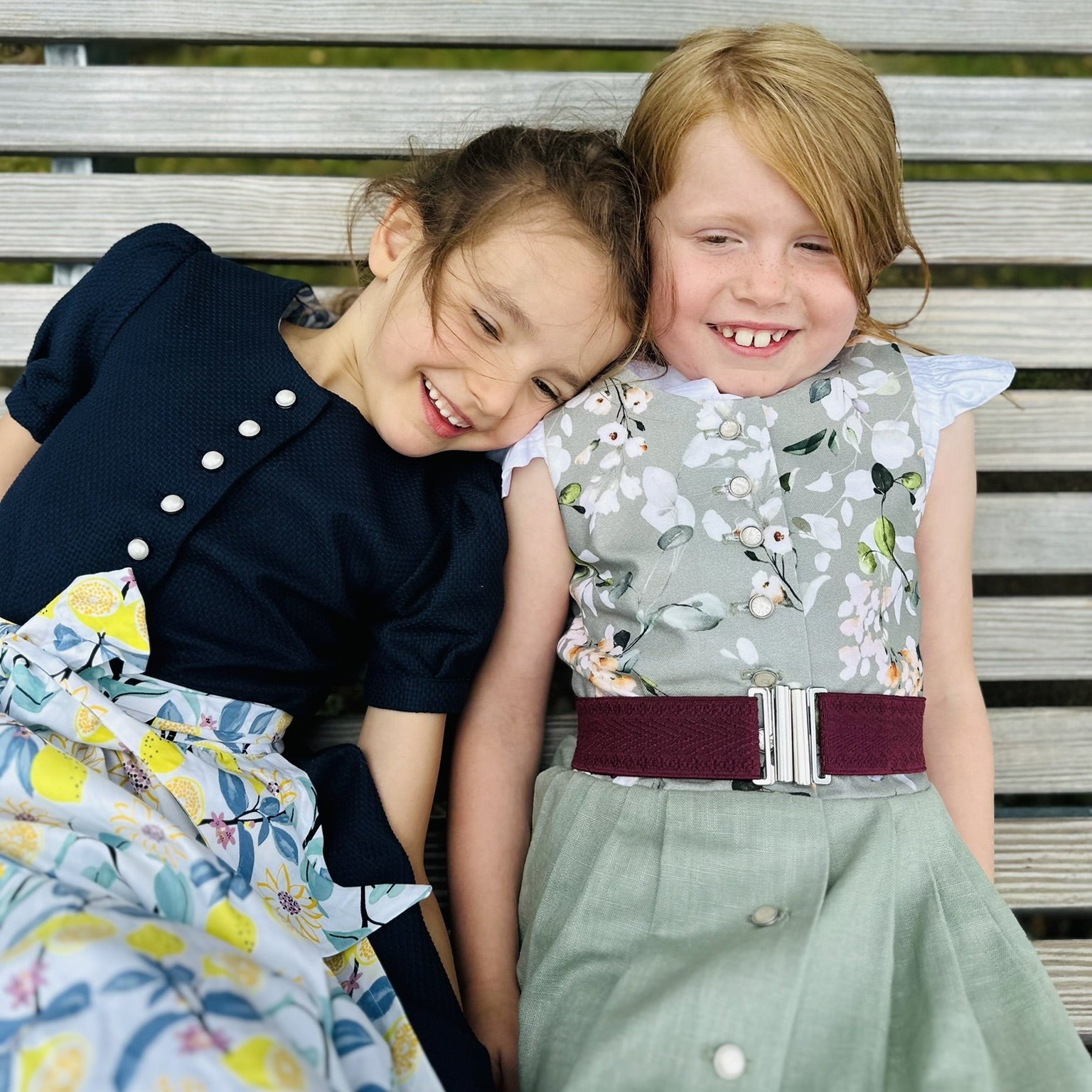Dirndlkleid Mia blau