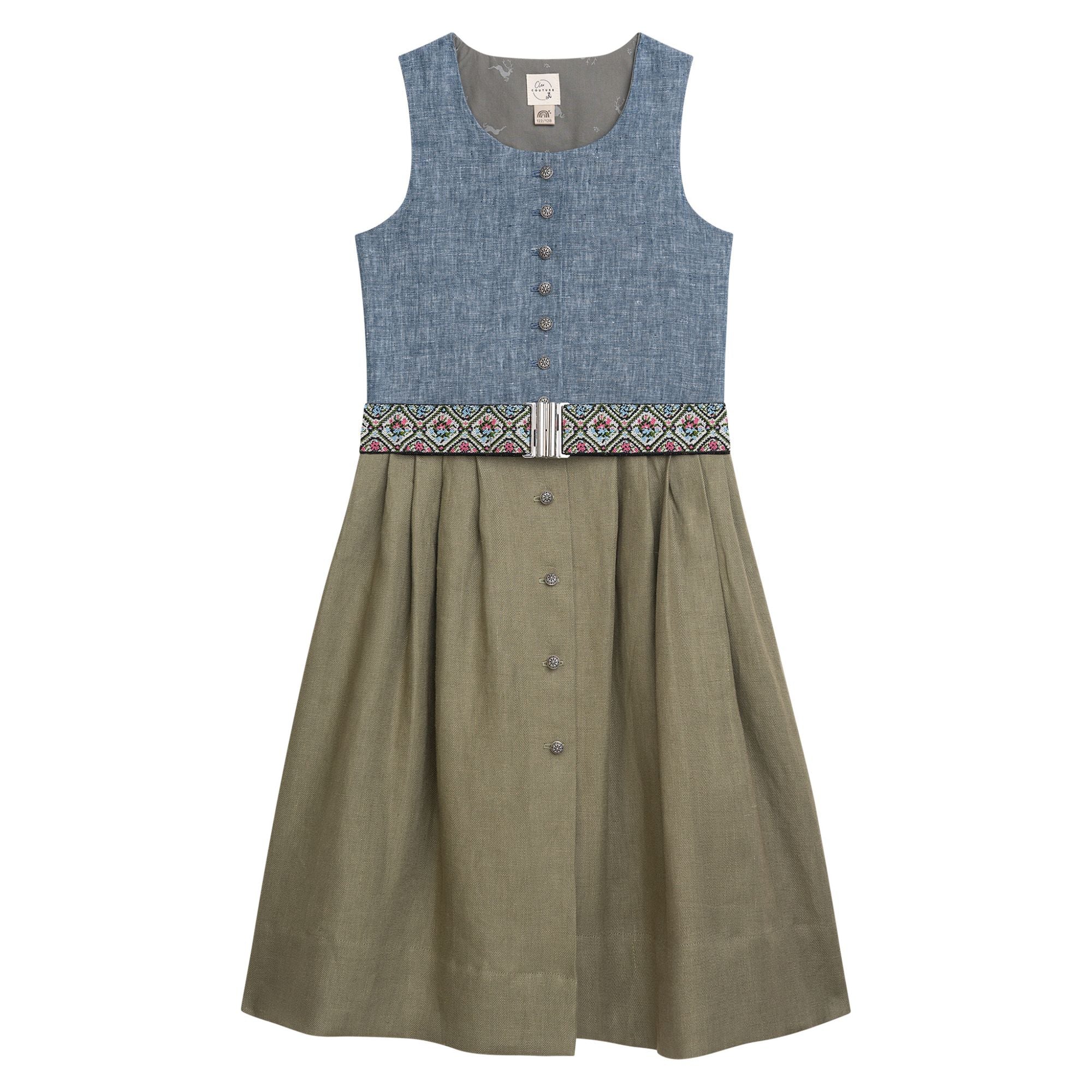Dirndl Emma Jeansblau