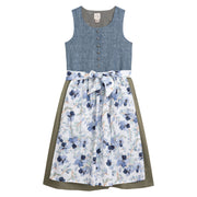 Dirndl Emma Jeansblau
