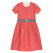 Dirndlkleid Mia Korallenrot