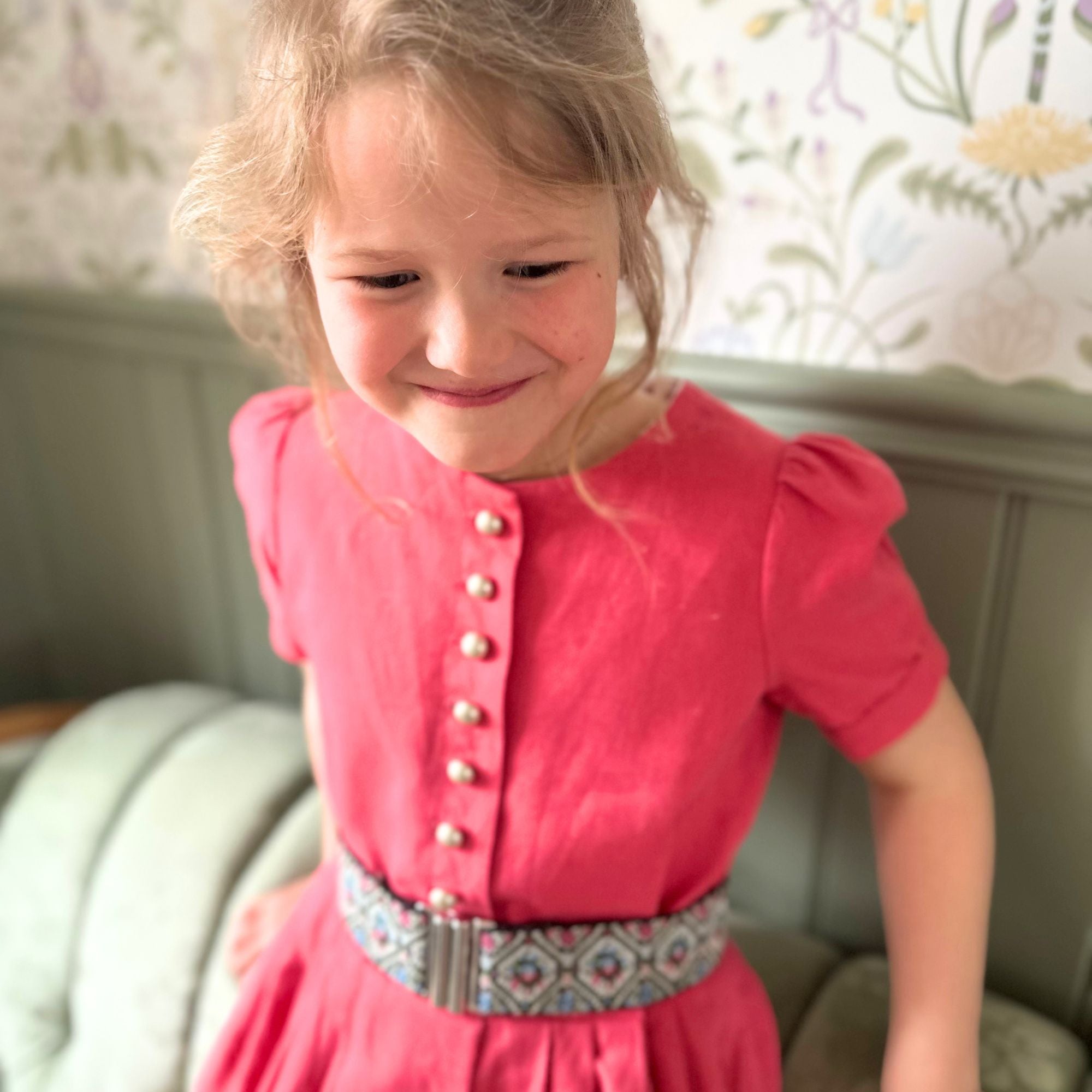 Dirndlkleid Mia Korallenrot
