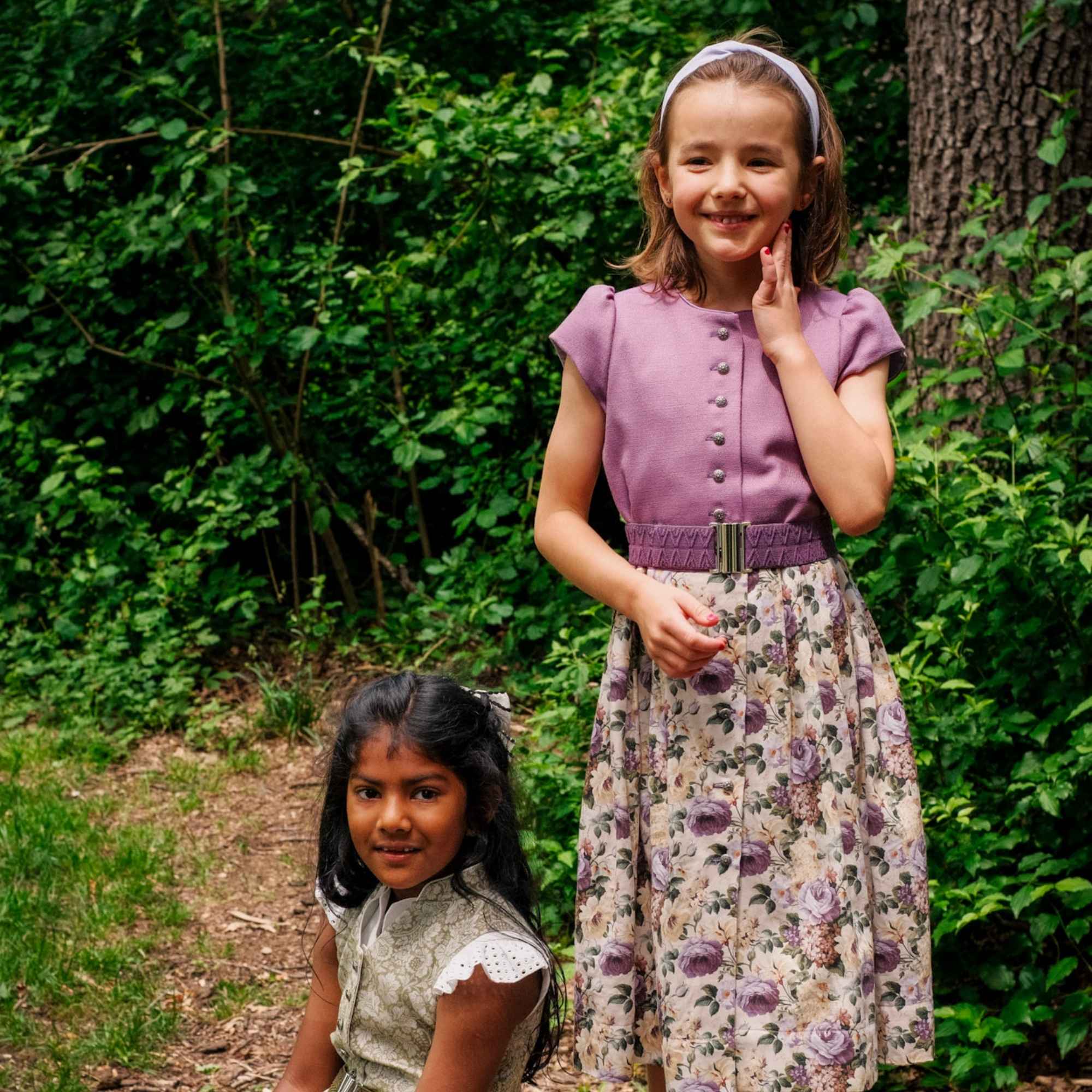 Dirndlkleid Hannah lila