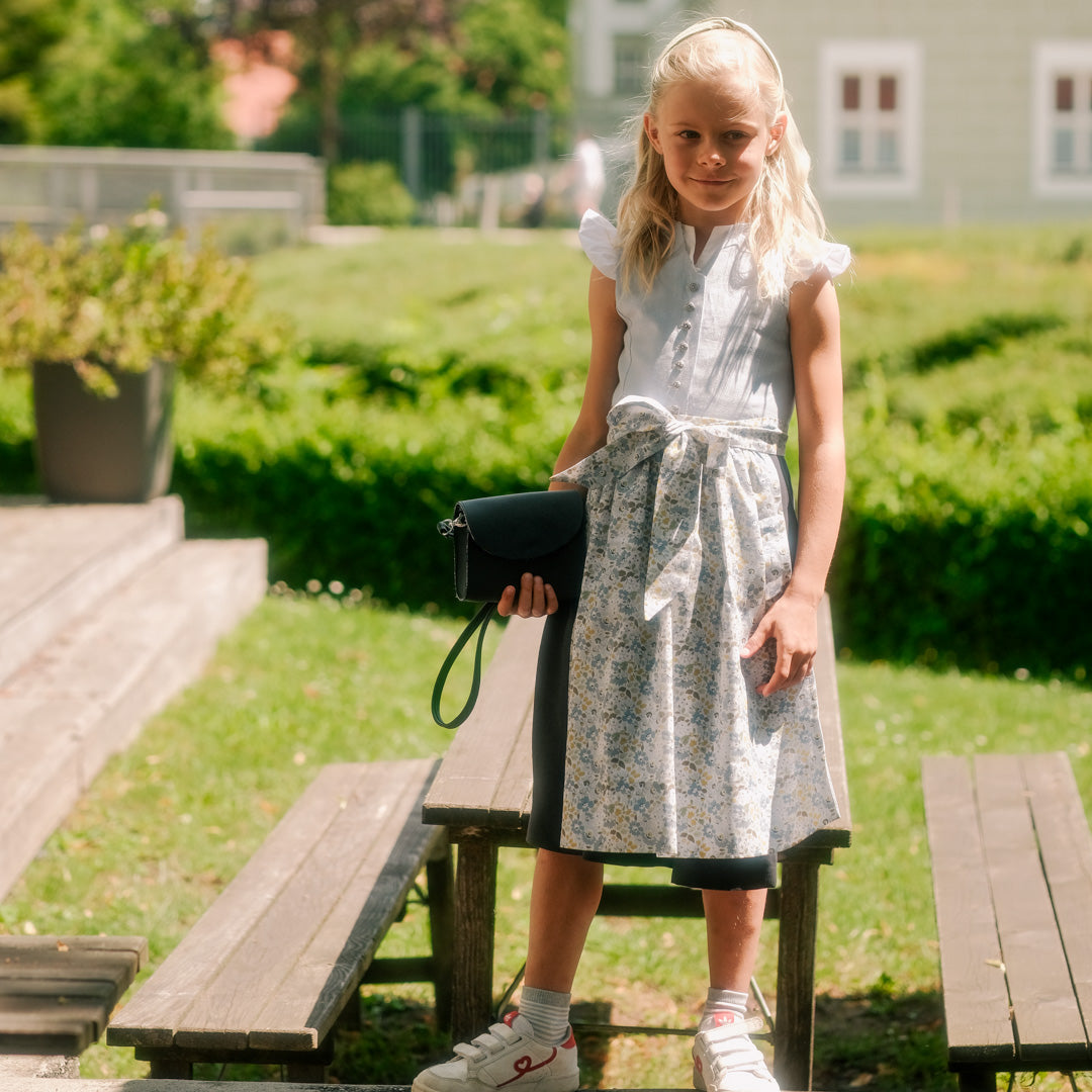 Dirndl Ziva blau