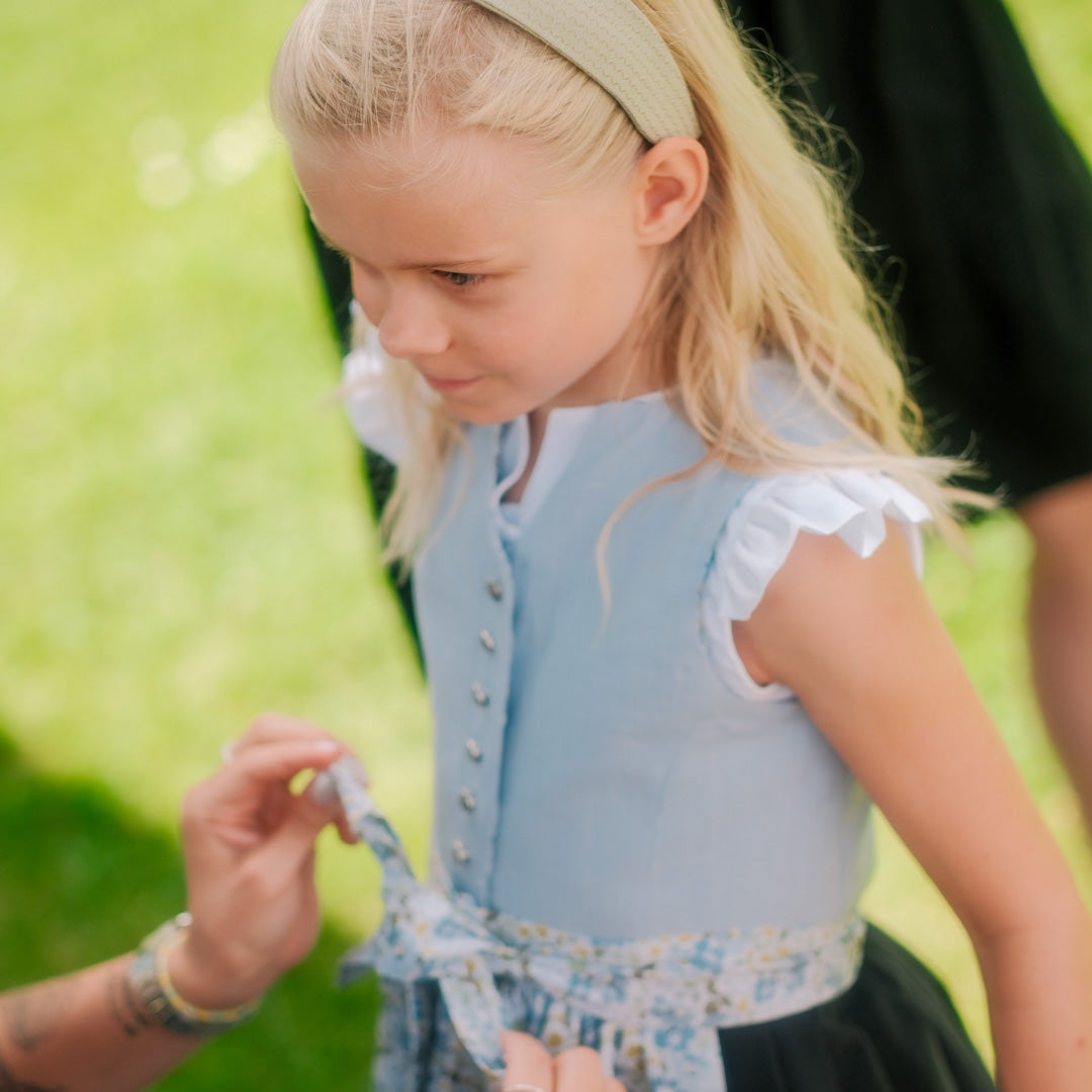 Dirndl Ziva blau