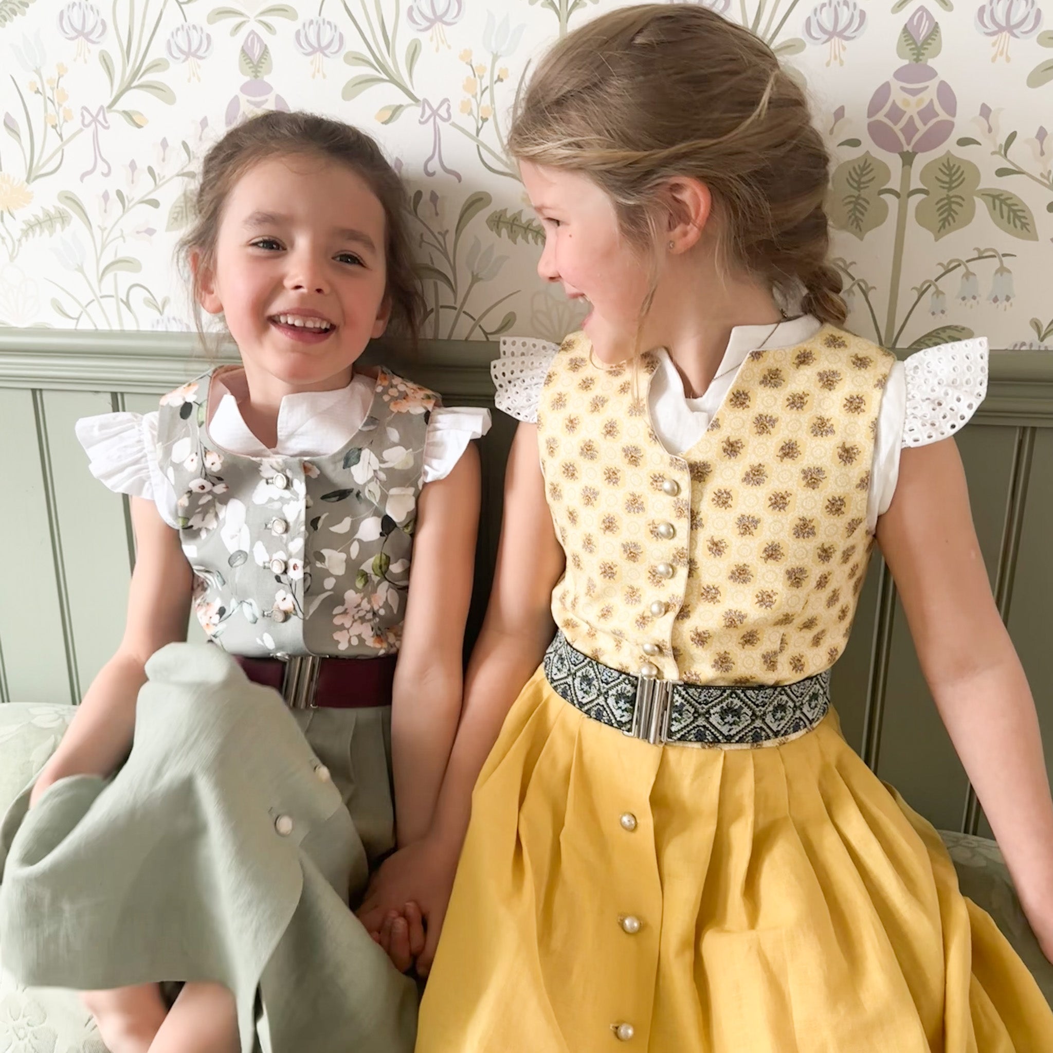 Dirndlkleid Ziva gelb